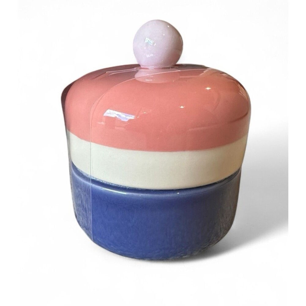 NEW Bath Canister Opalhouse Designed with Jungalow Stoneware Jar